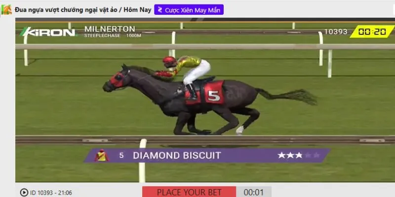 Trải nghiệm đua ngựa ảo tại Viva88